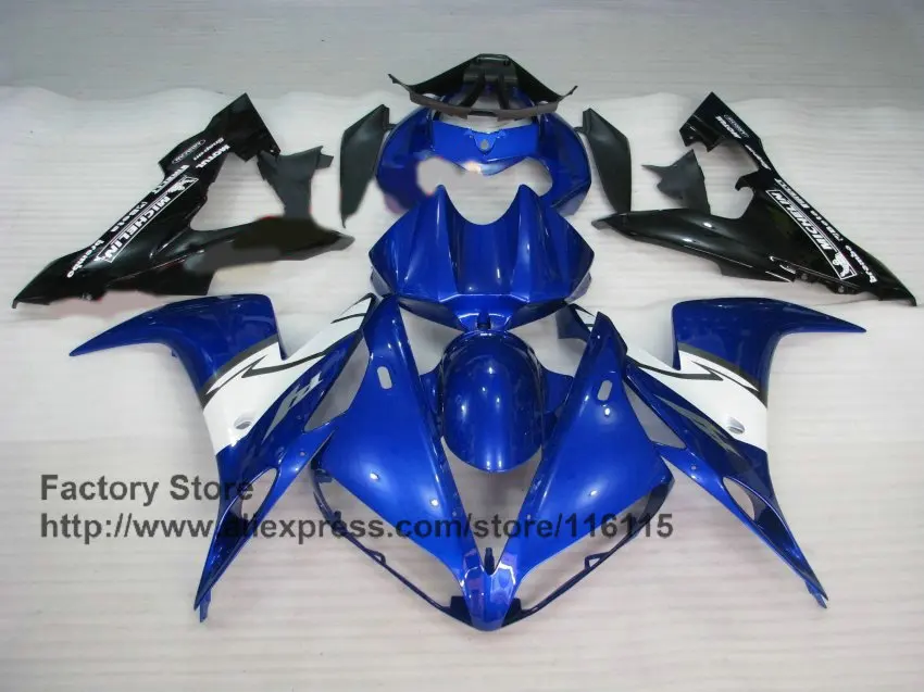 Обтекатели для мотоцикла YAMAHA YZF R1 2004 2005 2006 yzf r1 04 05 06 синие части корпуса Вторичный
