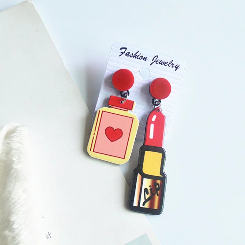 Lidavi яркие серьги-подвески специальные Висячие серьги для женщин в виде губной