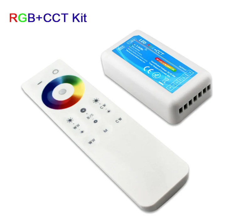 JM-DST-051 RGB CCT 2,4 г 3 зоны сенсорный пульт дистанционного диммер приемник Одиночный цвет/цветовая температура/RGB/RGBW/RGB CCT светодиодный контроллер полосы Набор DC12V-24V - Цвет: JM-DST-051 RGB CCT