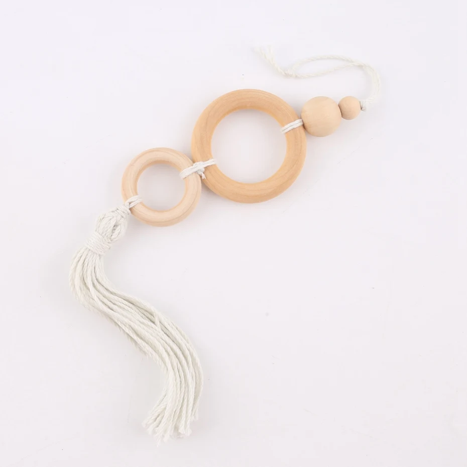 Деревянные шарики для детей 1 шт. детские игрушки прорезывания зубов в