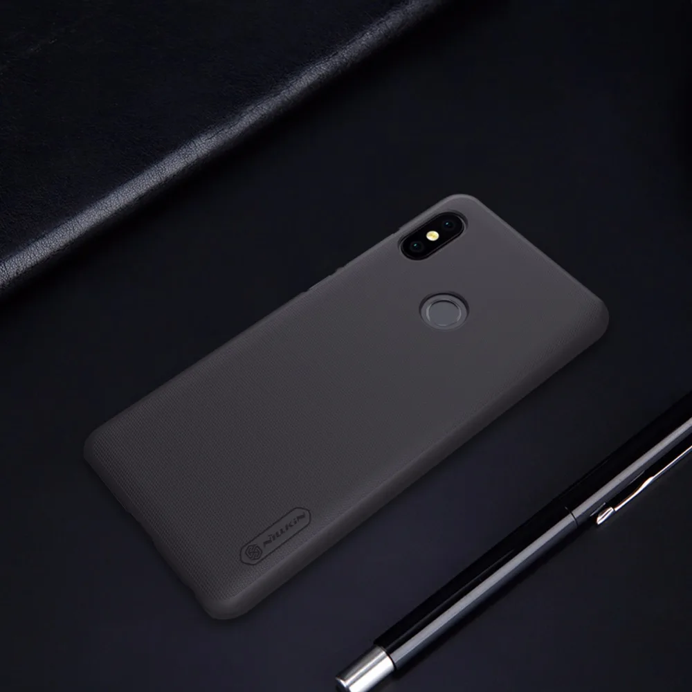 Для Xiaomi Redmi Note 5 Pro Nillkin супер матовый защитный жесткий чехол для задней панели ПК чехол для Redmi Note 5 Pro чехол для телефона+ Защитная пленка для экрана
