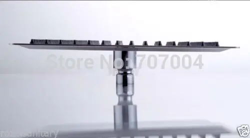 Полированный хром 12 &quot ультратонкий насадка для + потолочный латунь душ руку