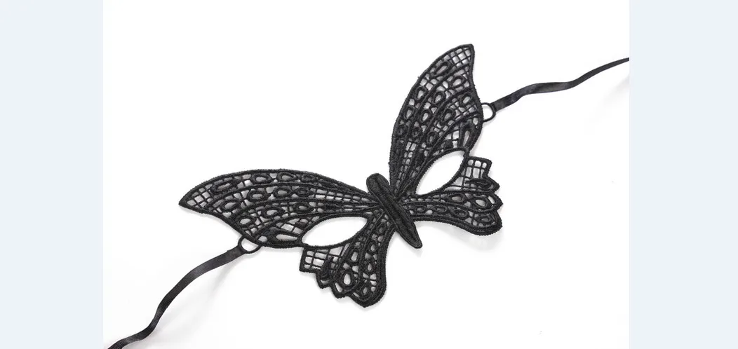 7 Butterfly 1 шт Сексуальная Женская Черная кружевная маска для лица, маскарадный бал, выпускной, Хэллоуин, Венецианский карнавал, крутой маскарадный костюм для анонима Марди - Цвет: 7 Butterfly