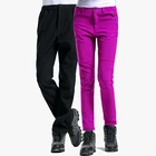 Новые зимние мужские и женские Походные штаны NUONEKEO, спортивные внутренние флисовые брюки, водонепроницаемые штаны для кемпинга, треккинга, катания на лыжах PM20