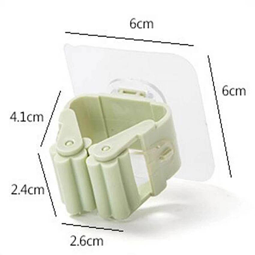 1 Pc Wall Mounted Storage Mop Holder Brush Broom Hanger Rack Umbrella Hanging Kitchen Tool | Дом и сад