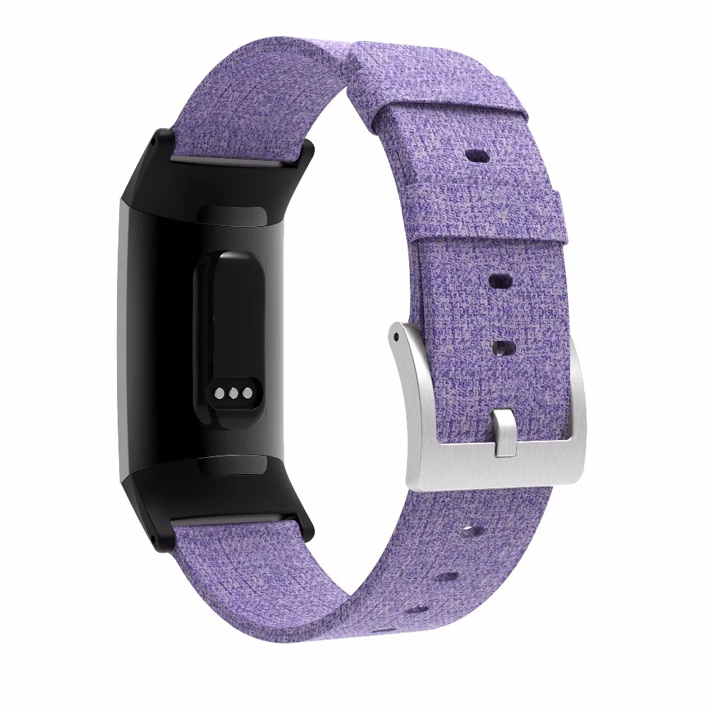 Ремешок на запястье ремни для Fitbit Charge 3 умный Браслет тканый браслет холст замена часы ремешок для Fitbit Charge3
