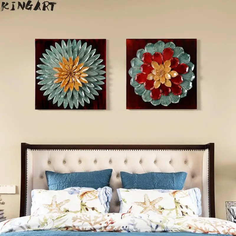 Металлическая настенная художественная железная живопись 3D картина