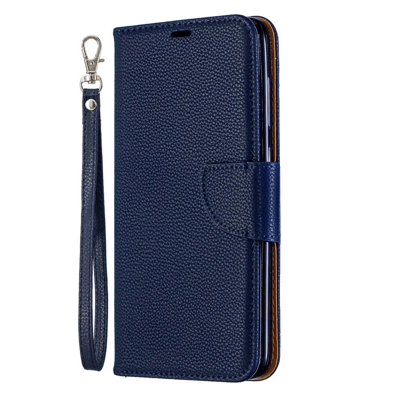 Одноцветный кожаный чехол-книжка для Nokia 3,2 Funda для Nokia 1 Plus 4,2 Чехол-бумажник для Nokia 2,1 3,1 5,1 Coque - Цвет: Синий
