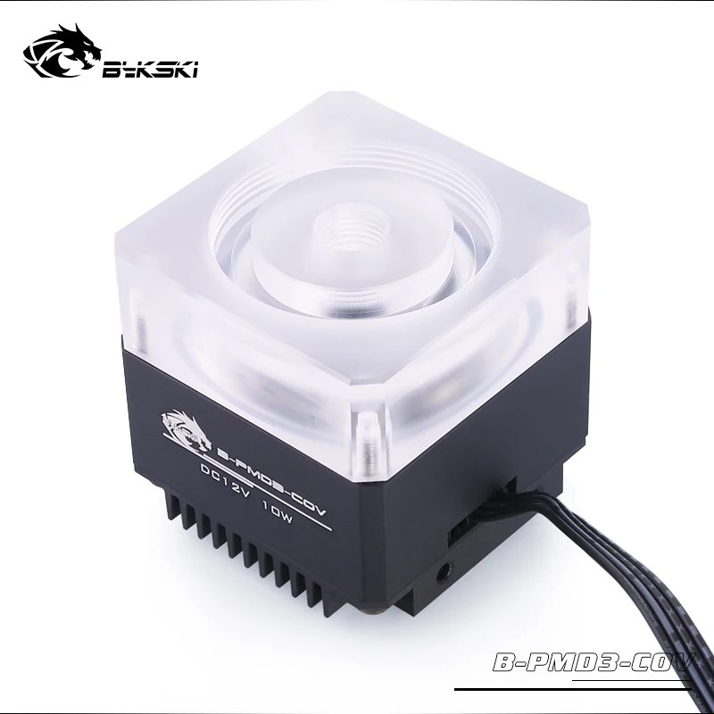 Bykski B PMD3 COV 5 в RGB водяное охлаждение насос с радиатором 600л DDC черный|cooling pump|water cooling