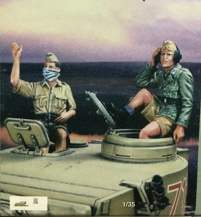1/35 набор моделей фигурок из смолы разобранный Неокрашенный 636 (без бака) | Игрушки
