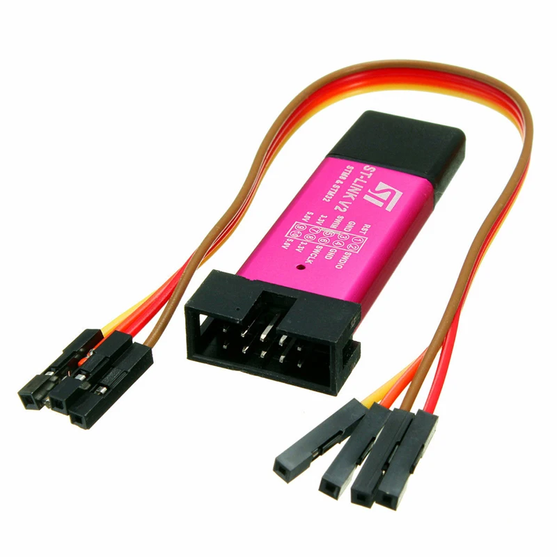 2020 Новый мини ST Link V2 Stlink эмулятор Downloader Программирование STM8 STM32 w/металлический
