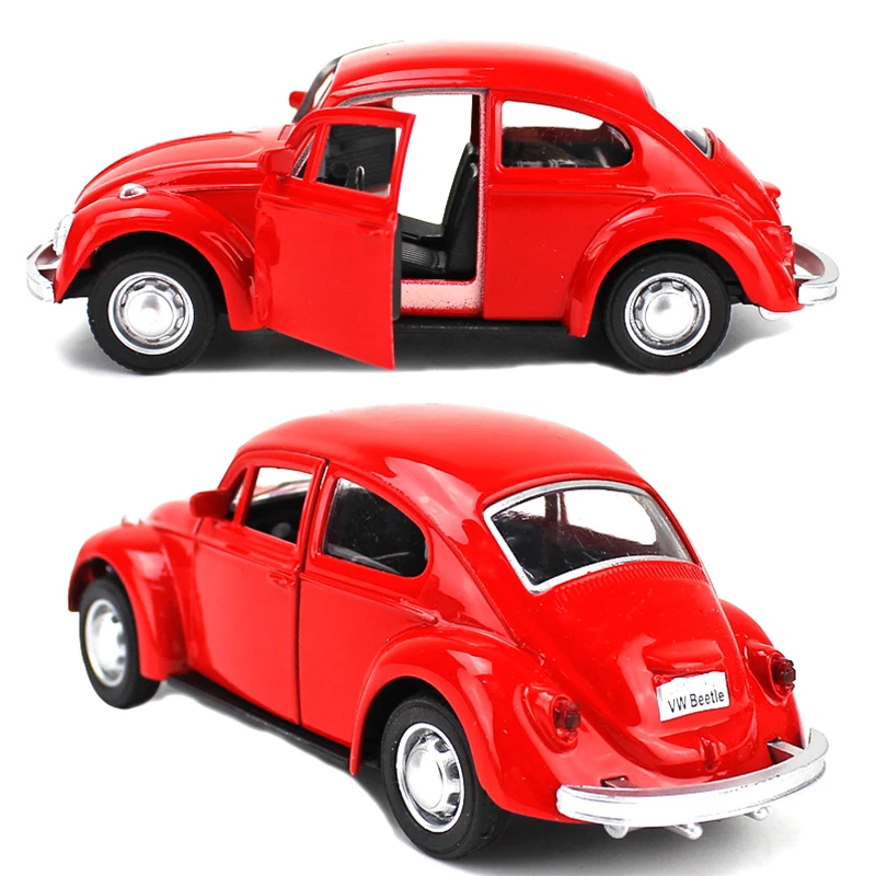 Новинка 1/32 немецкий Volkswagen Vw Classic Beetle Bug литый под давлением металлический