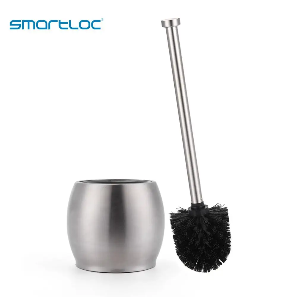 Фото Набор 2 smartloc подставка из нержавеющей стали держатель для туалетной щетки Чистящие Инструменты Аксессуары для ванной комнаты №2