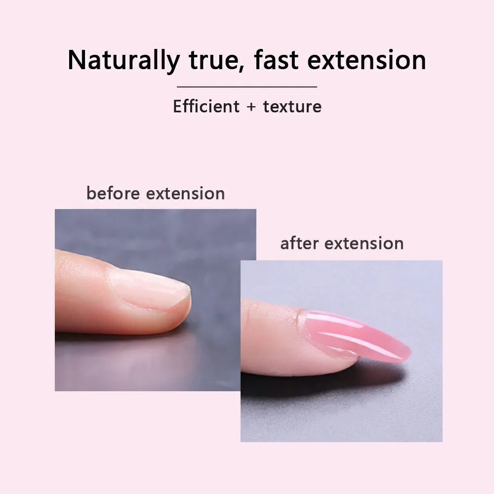 Акриловый полигель для ногтей glike 30 г УФ гель наращивания лак|gel nail uv|nail uvbuilder gel |