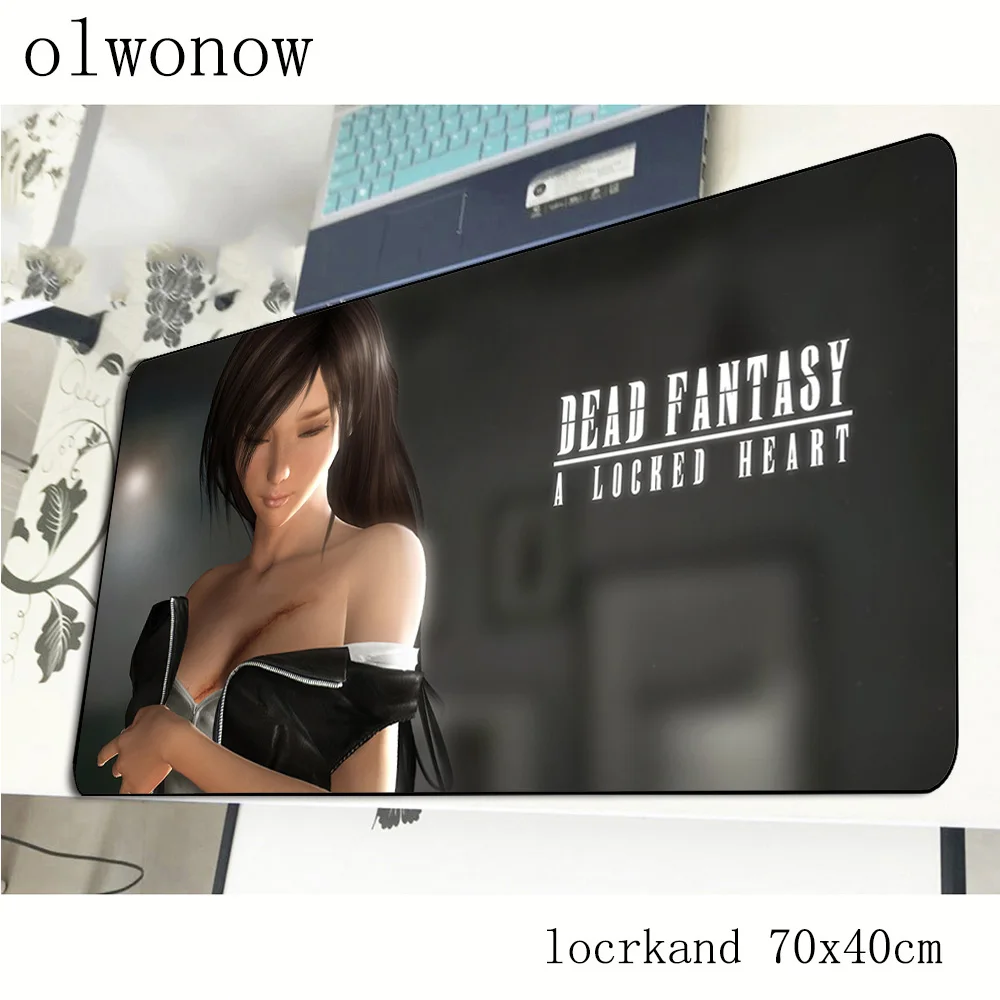 Final fantasy коврик для мыши 70x40 см большие коврики для мыши лучший игровой коврик для мыши геймер Высокое качество персонализированные коврики для мыши Клавиатура ПК коврик