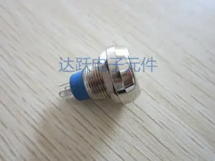 12 мм металлический кнопочный переключатель Мгновенный Переключатель типа 1NO 1NC |