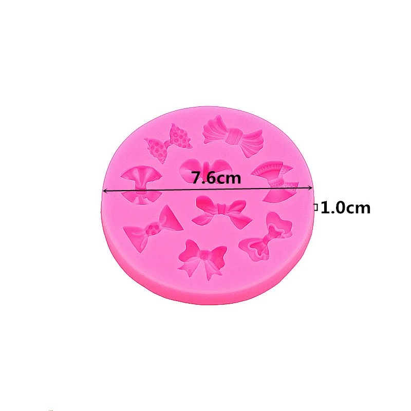 Гаджеты формы для помадки силиконовая форма банта инструменты украшения тортов