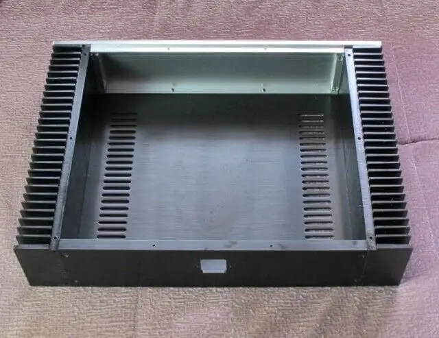 BZ4309 DIY BOX(430*90*308 мм) Профессиональный профиль алюминиевый усилитель шасси класс А чехол AMP чехол Корпус