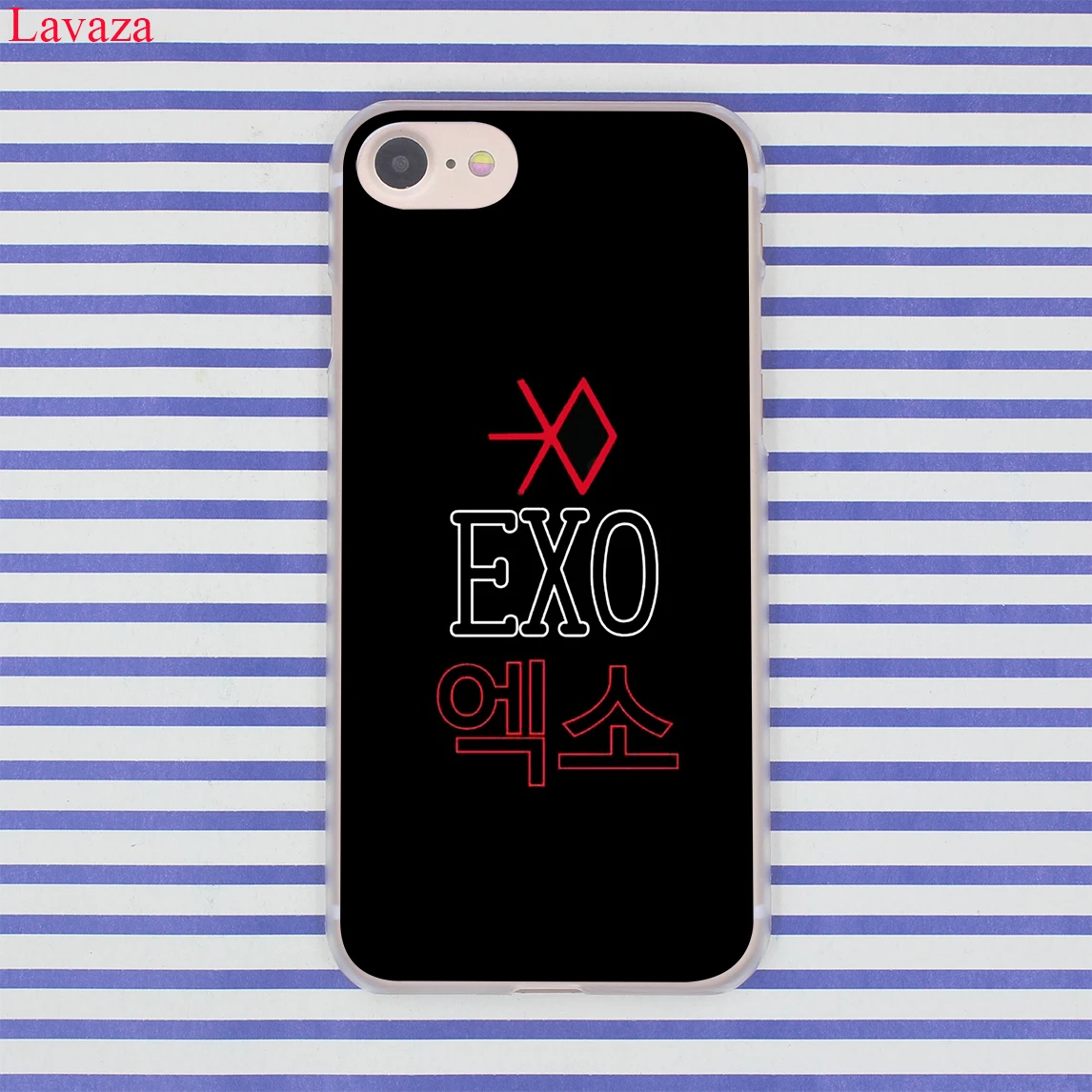Жесткий чехол для телефона Lavaza Kpop exo Lucky one для iPhone XR XS X 11 Pro Max 10 7 8 6 6S 5 5S SE 4S 4