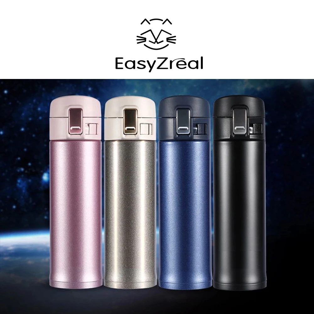 EasyZreal 350/500 мл для мужчин и женщин двухслойная Термокружка Из Нержавеющей Стали с изоляцией для кофе, Термокружка, бутылка для воды, бутылка для пива, автомобильные чашки