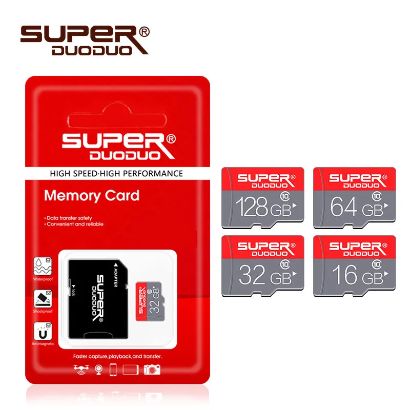 Карта памяти micro sd реальная емкость класс 10 8 ГБ 16 32 TF Micro высокая скорость 64 128 для