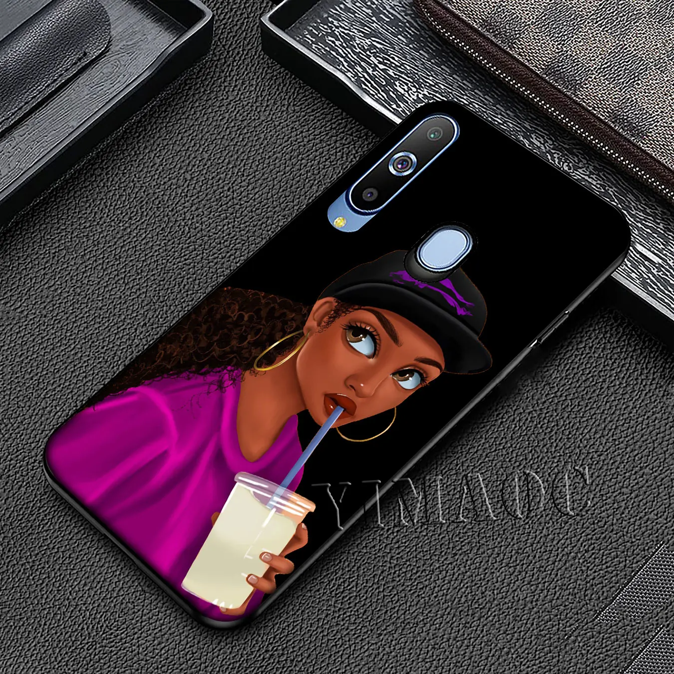 Черный сексуальный женский Мягкий силиконовый чехол для Samsung Galaxy A70 A60 A50 A40 A30 A20 A10