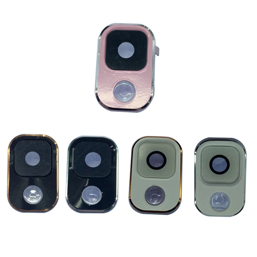 100 шт./лот 5 видов цветов задняя камера стеклянная крышка объектива Круг с