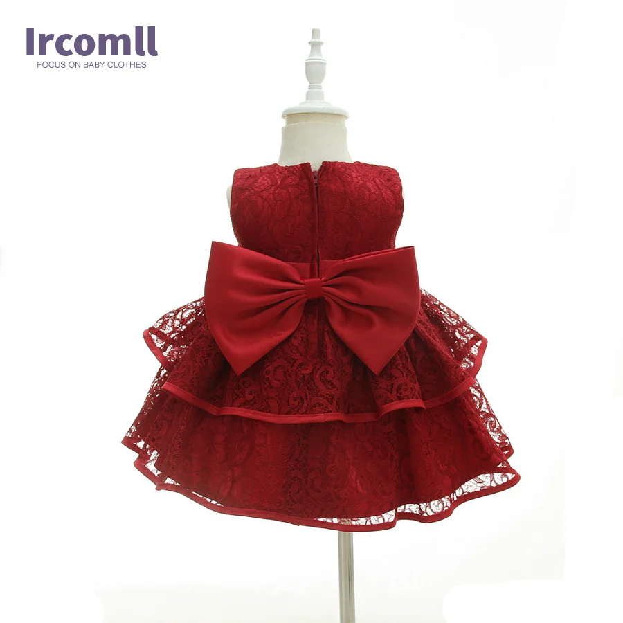 Ircomll Новогоднее платье для маленьких девочек 2018 Летнее бальное с бахромой платья