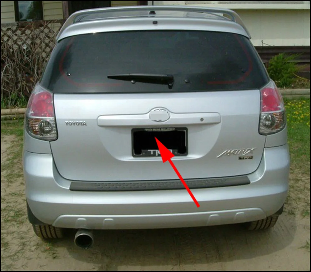 AUTONET резервная камера заднего вида для Toyota Matrix E130 2003~ 2008 ночное видение/камера номерного знака/камера парковки