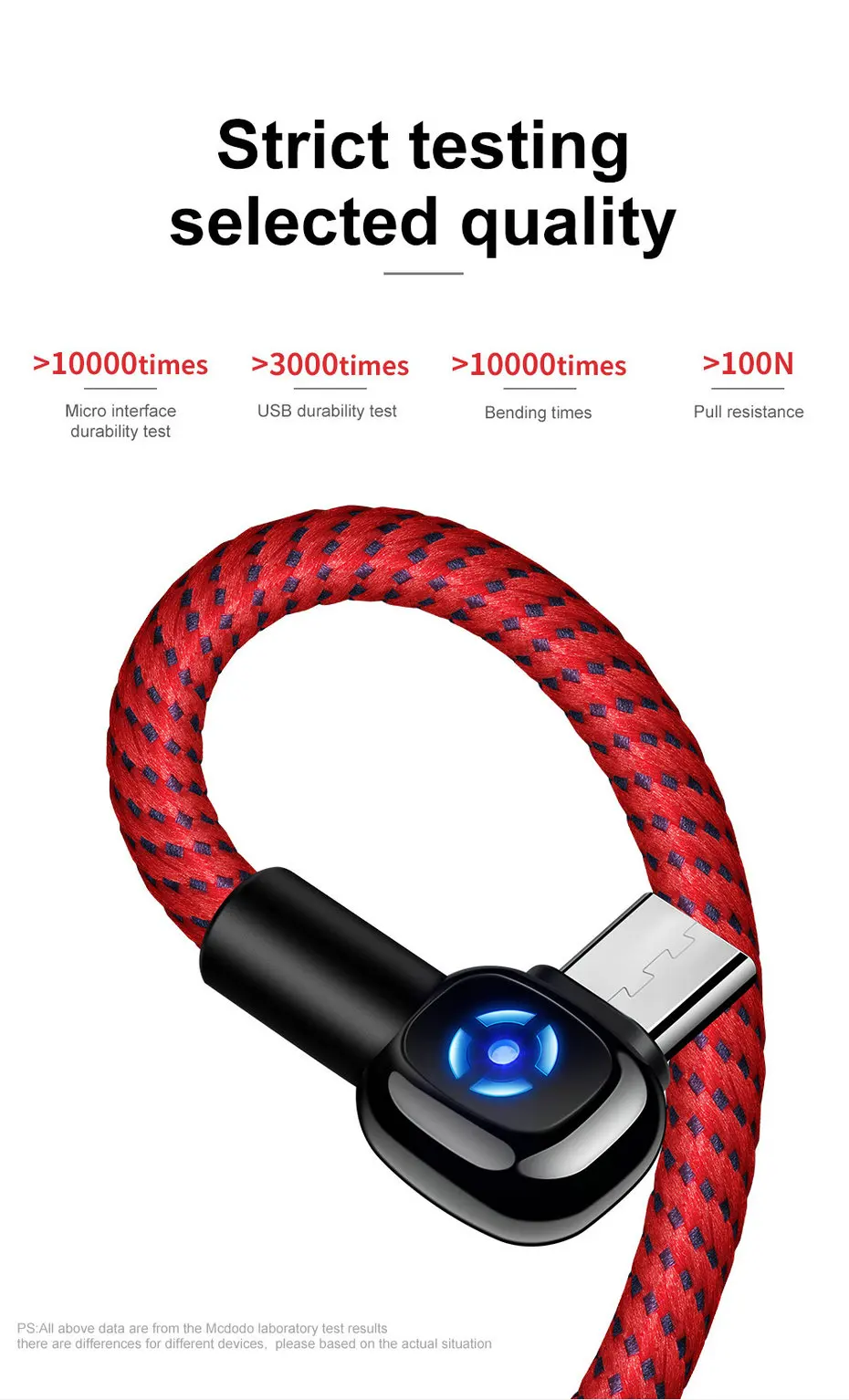 Mcdodo Micro USB кабель для Xiaomi Redmi huawei автоматическое отключение Micro USB зарядное устройство кабель для передачи данных для samsung S7 Android телефонные кабели