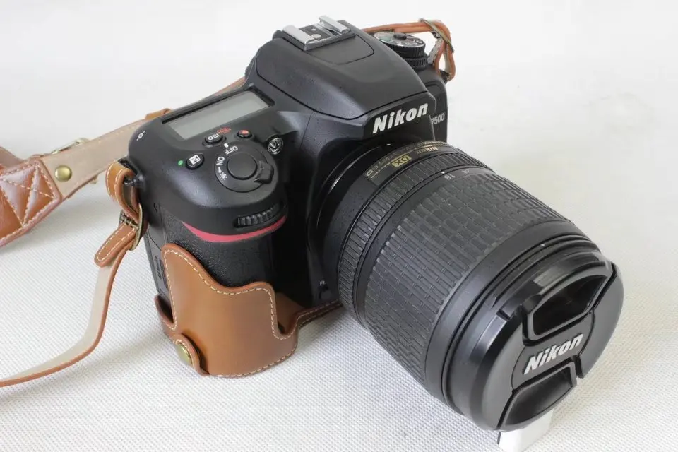 Кожаный чехол для камеры Deluxe Edition для Nikon D750 D3200 D500 D5500 D7200 D810 P900S, чехол для аккумулятора