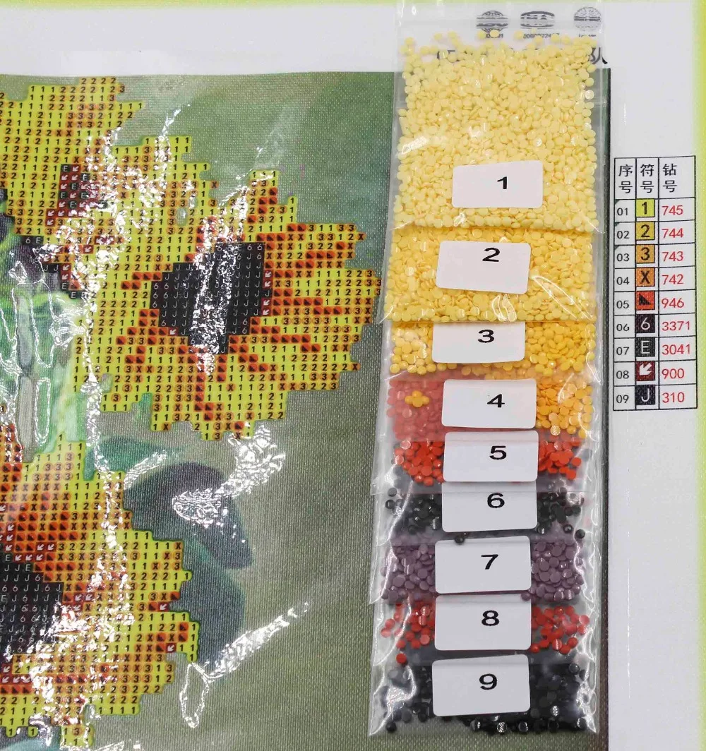 Бриллиантовая вышивка OLY религиозная картина Наша леди крестиком религиозный