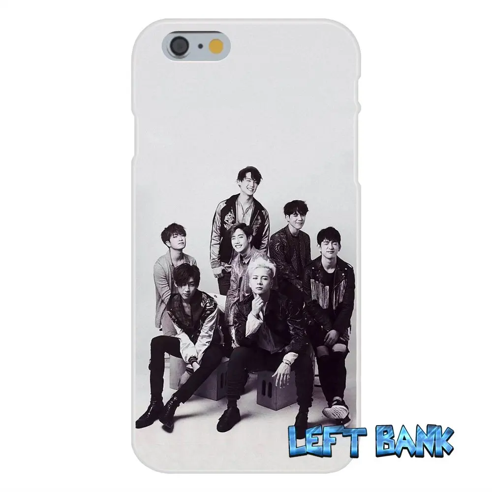 GOT7 KPOP Корея Бэнда Тонкий силиконовый чехол для iPhone X XR XS MAX 4 4S 5 5S 5C SE 6 S 7 8