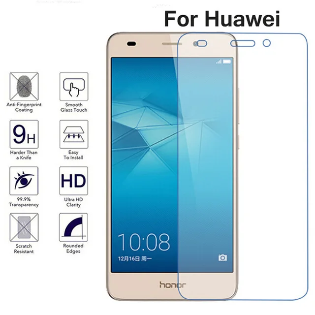 Honor 7 облегченное закаленное стекло для huawei GT3 5C Lite NEM-L21/L22/L31/L51/AL10/TL00/UL10 Экран