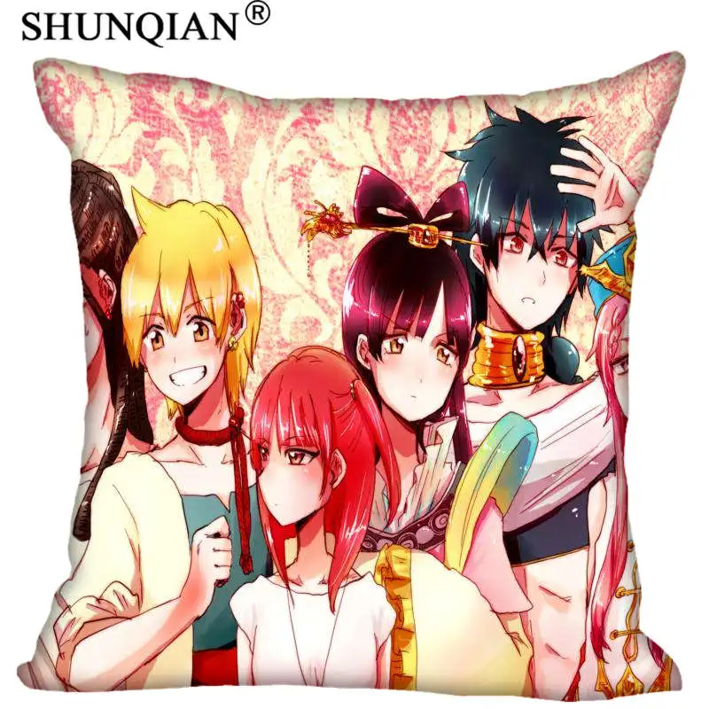 Новое поступление чехол Magi: Лабиринт волшебной Квадратной Подушки на молнии 35x35