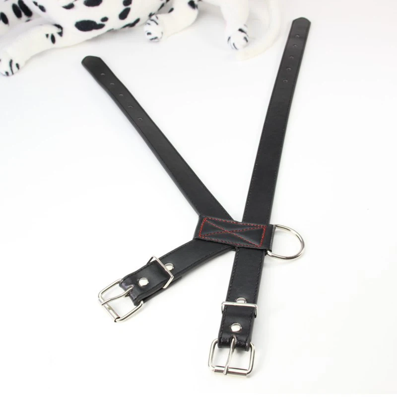Vugsuce портупея шлейка для собак Регулируемая качества PU кожа собаки жгут ПЭТ