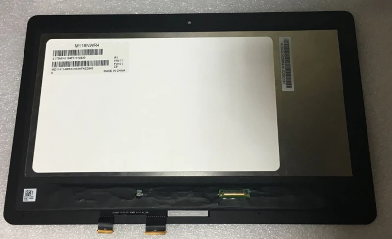 11 6 дюймовый ноутбук IPS LCD Сенсорная сборка + рамка для Asus Transformer Flip Book TP200 TP200S TP200SA