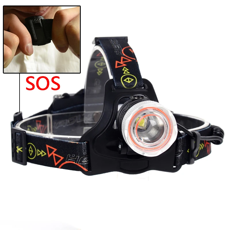 Litwod Z207306 CREE XM L2 U3 + COB светодиодный налобный фонарь 5000лм масштабируемый источник