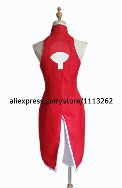 

Free Shipping Naruto the Movie Haruno Sakura Cheongsam Anime Cosplay Costume