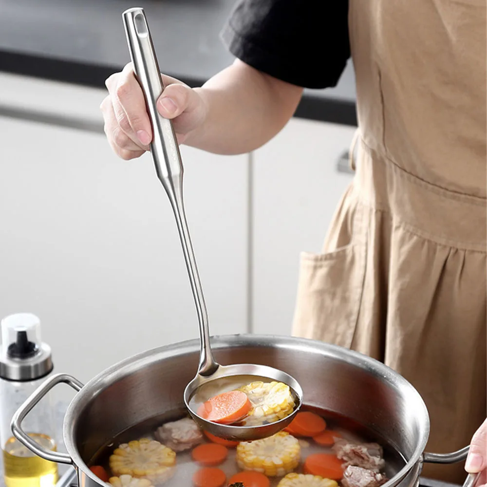 2 шт./компл. кухонная утварь из нержавеющей стали шпатель суповая ложка