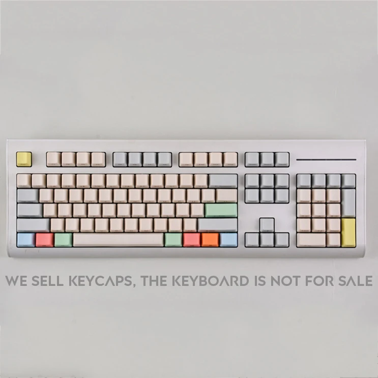 87/104/108 ключ OEM холст Макарон Цвет прозрачная поверхность PBT filco клавиши для механической клавиатуры