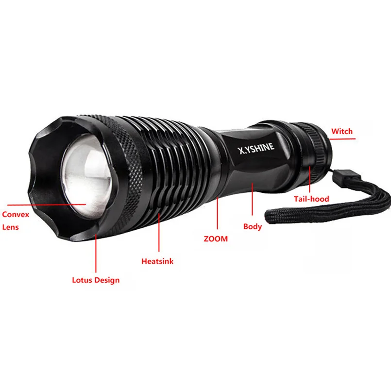 X. YSHINE Инфракрасный фонарик IR Osram Oslon 850nm инфракрасный фонарь для устройства