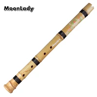 vertical g key korean style shakuhachi 5 holes wooden musical instruments new arrival bamboo flute with root woodwind instrument
