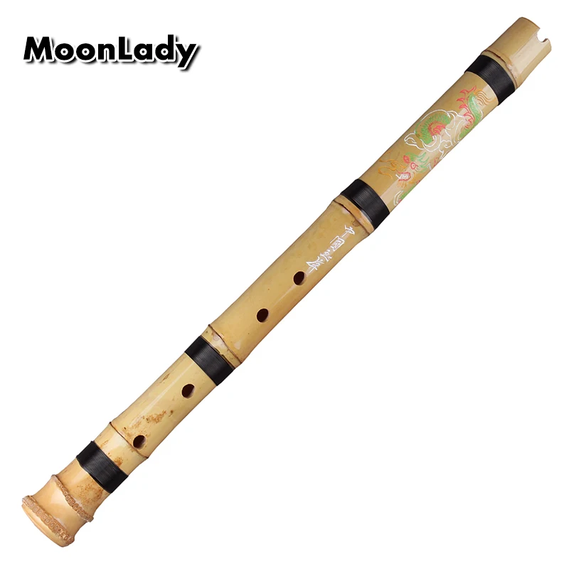 Деревянные музыкальные инструменты бамбуковая флейта с 5 отверстиями | Спорт и