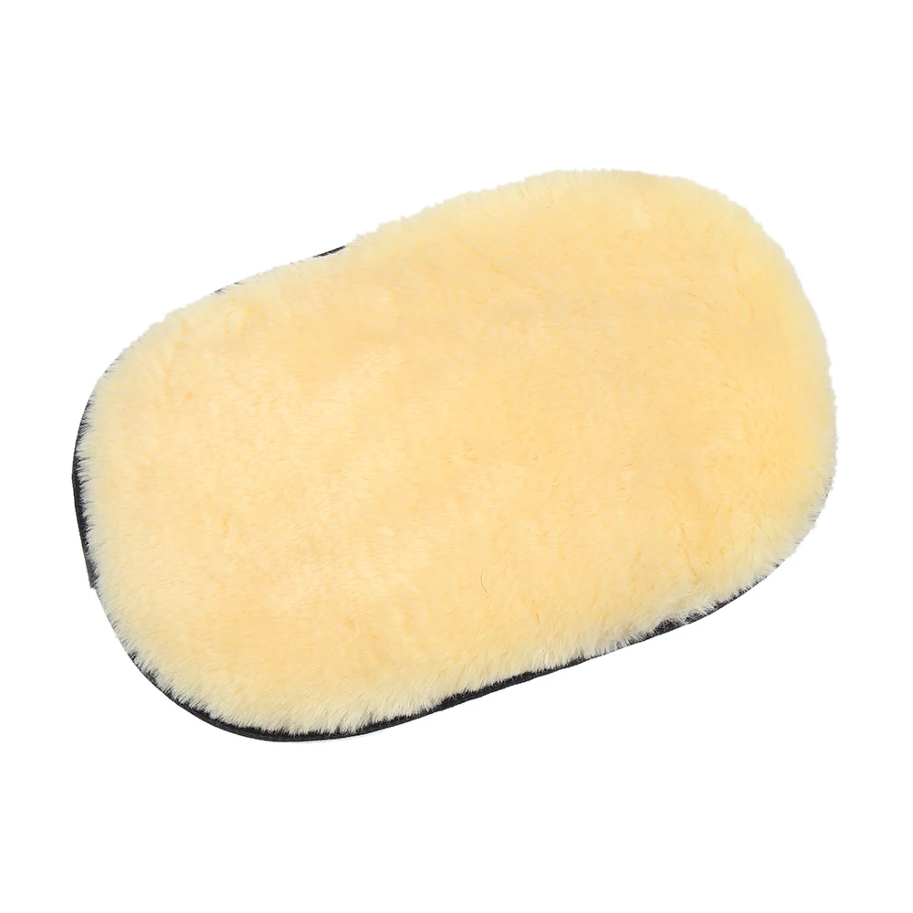 Перчатки для мойки автомобиля мягкая щетка мытья из искусственной шерсти