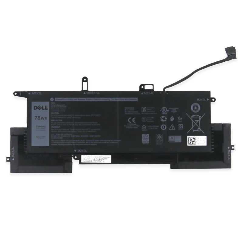 Оригинальный аккумулятор для ноутбука Dell Latitude 7400 7270 E7260 Тип 7146 Вт 11 4 в 78 Вт/ч |