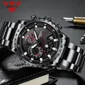 NIBOSI Relogio Masculino мужские часы Роскошные Известный Топ бренд Мужская мода Повседневное платье часы военные кварцевые наручные часы Saat