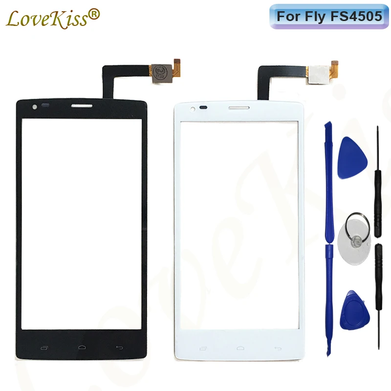 5 дюймовая Передняя сенсорная панель сенсорный экран для Fly IQ4505 Quad Era Life 7 IQ 4505