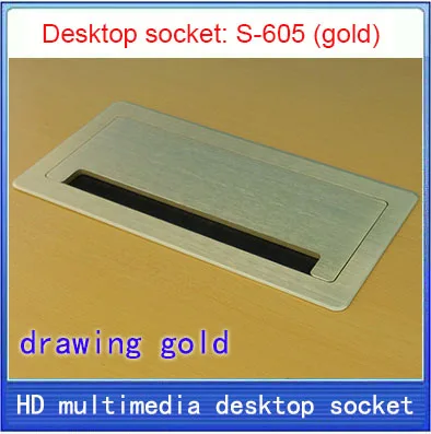 Многофункциональная настольная розетка/VGA /USB/HDMI/микрофон 3 5 аудио/Скрытая