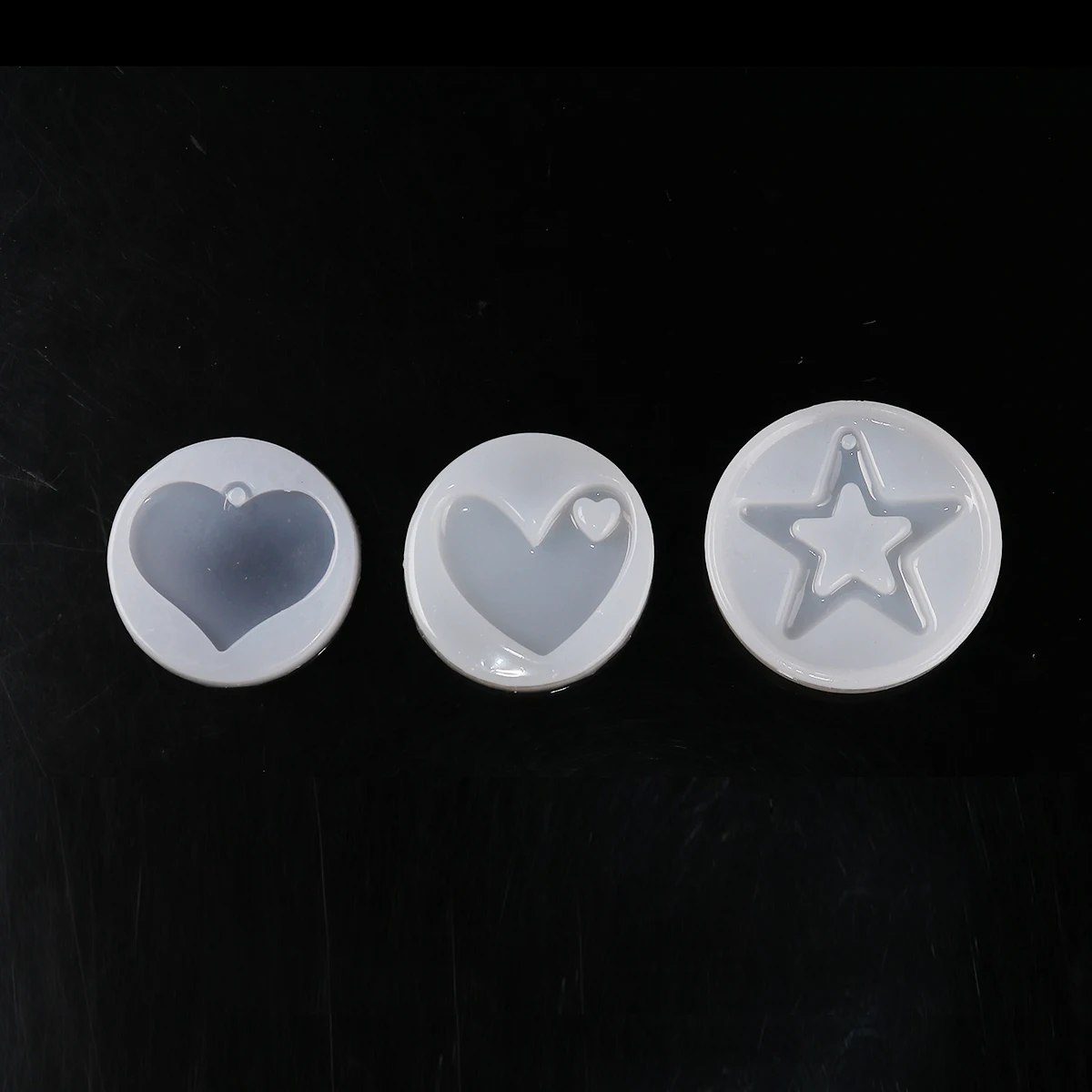 DoreenBeads силиконовая смола форма для изготовления ювелирных изделий Круглое Белое